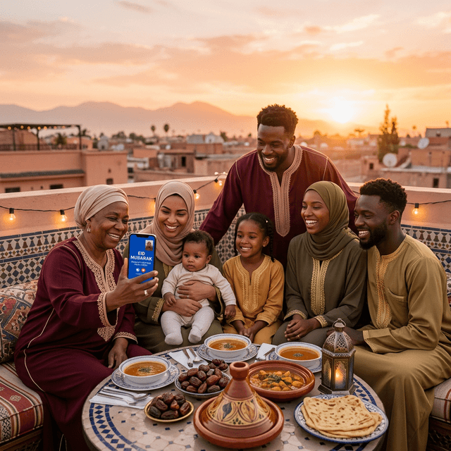 Ramadan Giving Across Borders…Stay Connected to Family Back Home — With Banffy